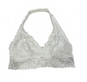 Aerie Lace Bralette Halter White thumbnail 1