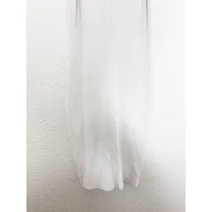 Abercrombie & Fitch Slip Midi Sweater Dress Size XL V-Neck Spaghetti Strap White thumbnail 11