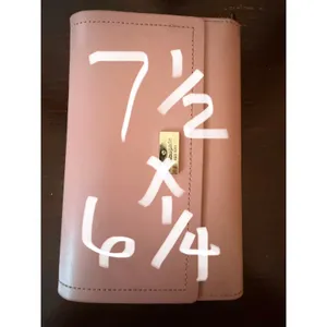 Kate Spade Wallet Women OS Pink Leather‎ Bifold Phone Case Clutch Burgundy thumbnail 10