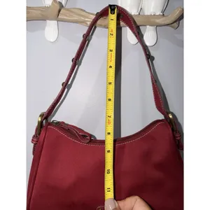 Vintage Y2K-era XOXO Red Mini Shoulder Bag Purse Gold Accents P thumbnail 11