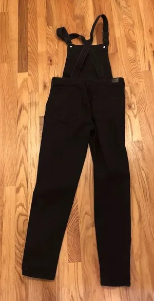 CELEBRITY PINK overalls Jeanalls‎ 11 Black Distressed thumbnail 1