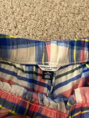 american eagle women's flannel boxer shorts thumbnail 6
