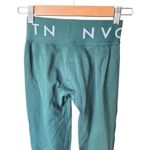 NVGTN - Seamless Leggings Teal Green High Waisted Compression Fit Sz M thumbnail 5