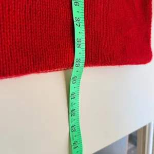 Aeropostale Scarf‎ Red Pink I Love You Graphic Knit Valentines Day Accessory thumbnail 6