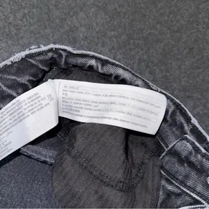 Abercrombie & Fitch Straight Leg Mid Rise Curve Love Black Jeans Sz 25 / 0 LONG thumbnail 9