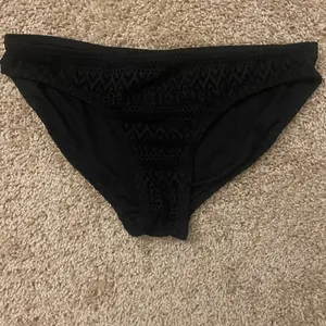 🎈No Boundaries Black Bikini Bottom Size L 🎈 thumbnail 2