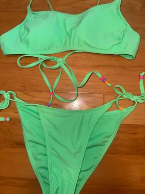 Wild Fable Bikini Set Green thumbnail 3