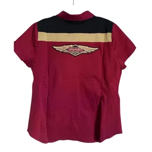 Harley-Davidson 120th Anniversary Women’s Zip Up Garage Shirt NWT XL thumbnail 9