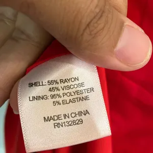 NBD X NAVEN Mini Rose Dress in True Red XS Club Going Out Date night Party #800 thumbnail 13