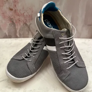 PLAE Mulberry Limestone Stay Laced Suede Sneakers Women Sz 8 Outdoor Tennis READ thumbnail 1