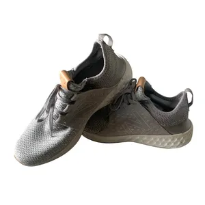 New Balance Fresh Foam Cruz V2 Gray Knit Running Shoes Sneakers Gum Sole Sz US11 thumbnail 8