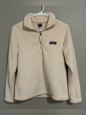 Patagonia Los Gatos Light Pink Quarter Zip Pullover Sweater Women’s Size Small thumbnail 2