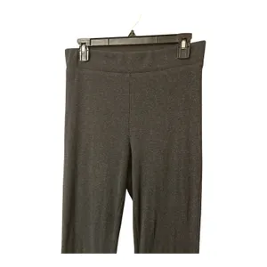 Aerie Ribbed Flare Pants Size Medium Grey thumbnail 2