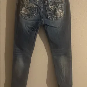 Miss Me Dark Blue Denim Jeans thumbnail 3