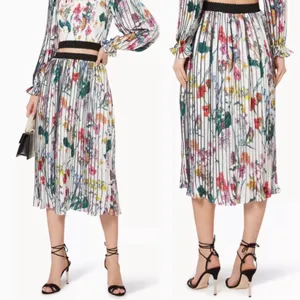 Elliatt Revolve Luxury‎ Paradox Pleated Midi Skirt Small S thumbnail 2