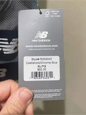 New Balance 2 Pack Sports Bras Gray Blue Racerback Workout Women’s Size XL NWT thumbnail 6