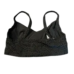VICTORIAS SECRET Bralette Black Gray Animal Print Size L Casual Lounge Wireless thumbnail 4