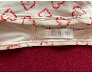 SKIMS fits everybody lace scoop bralette in candy heart print size S thumbnail 5