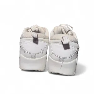 Nike Air Max 90 Futura Triple White Womens Size 8 Sneakers DM9922-101 thumbnail 6