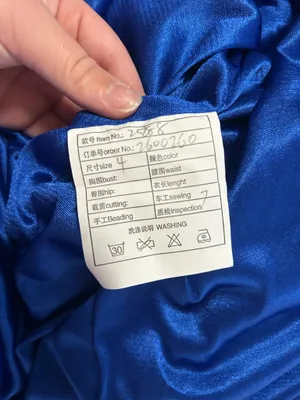 Homecoming Windsor Dress Blue Royal thumbnail 4