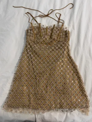 For Love & Lemons Dazzle Me Slip Dress thumbnail 1