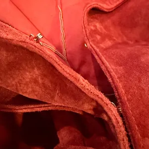 Arden B Vintage Suede Jacket Women Medium Rust Y2K Vintage Boho Western Autumnal thumbnail 10