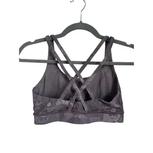 Lululemon Strappy Back Sports Bra Yoga Pilates Gym Athleisure‎ Sz 6 thumbnail 3