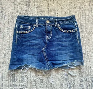 Miss Me Skirt Denim thumbnail 1