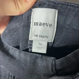 Anthropologie Maeve The Colette High Rise Crop Wide Leg Jeans Patch Pocket thumbnail 8