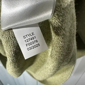 Lucky Brand V-Neck Sweater Women Size L Olive Green‎ Heathered Knit Super Soft thumbnail 4