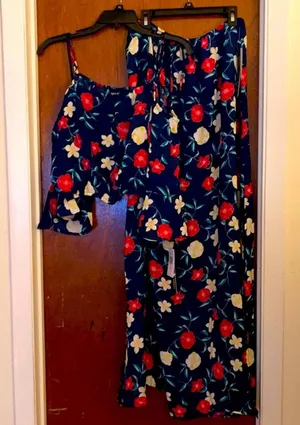 Sequin Hearts Floral Outfit 2 Piece thumbnail 1