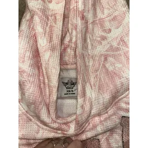 Boys Lie Pink Camo Manhunt Racer Hoodie And Kimmy Joggers Oversized XS/S Viral thumbnail 4