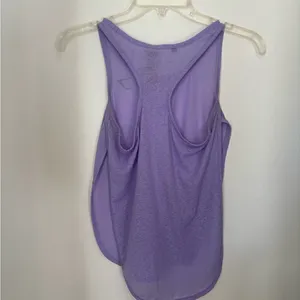 Gymshark Open Side Tank Top Womens XS Purple Racerback Workout Top thumbnail 10
