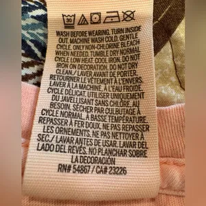 Pink Tank Top peach color “Mermaid Hair Don’t Care” Women’s L thumbnail 4