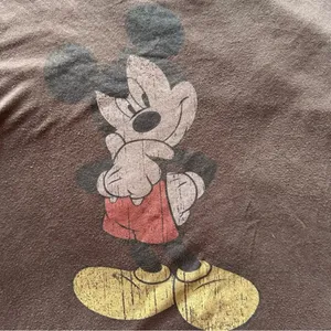 Walt Disney World Mickey Mouse Brown Tee Size XL thumbnail 5