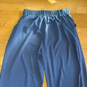 🚩SOLD🚩Halara High Waisted Pockets Career Wide Leg Preppy Lounge Wide Leg Pants L thumbnail 4