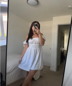 Bp white summer dress thumbnail 4
