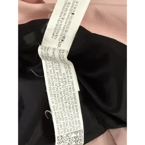 Zara Women’s Pink Cropped Moto Jacket Asymmetric Zip Biker Jacket Size XS thumbnail 12