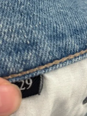7 for all mankind luxe vintage Josefina boyfriend Jean denim thumbnail 9
