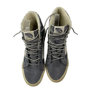 VANS SK8-HI Unisex Blue Gray Suede Lace Up Skateboard Sneakers Shoes M 5.5/ W 7 thumbnail 2