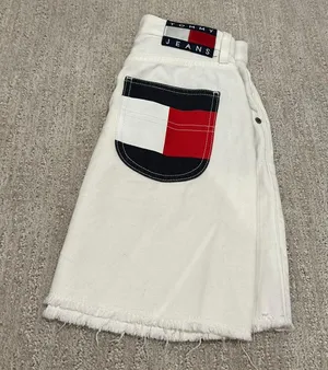 Tommy Hilfiger White Denim Skirt thumbnail 4