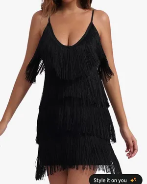 Black Flapper Dress Amazon thumbnail 1