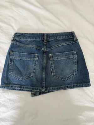 Free People We The Free Jean Skort thumbnail 2