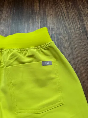 NWT FIGS Women’s Limeade Green High Waisted Zamora Jogger Scrub Pants-XXS Petite thumbnail 8