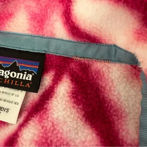 Patagonia Synchilla Tie Die Snap Pullover Pink Diamond thumbnail 12