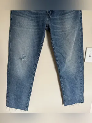 NWT Madewell The Dean Easy Straight Jean Petite Monessen Wash Rigid Size 27 P thumbnail 8
