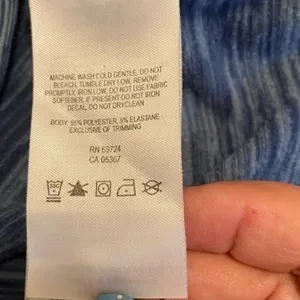 Columbia Blue Heather Slip over Athletic Top Size XL thumbnail 9