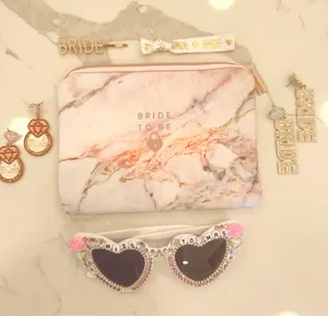 Bride sunglasses and accessories Pink thumbnail 2