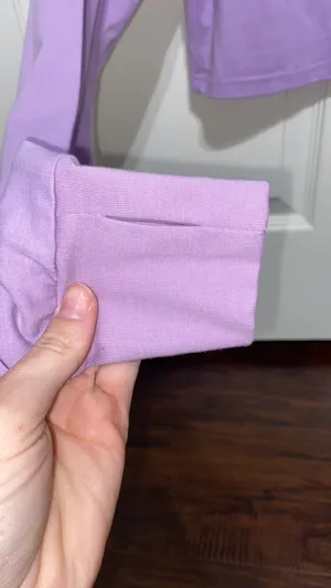 Workout Tops Purple thumbnail 2