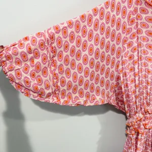 Taj by Sabrina Ilias Pink Dress Size L thumbnail 3